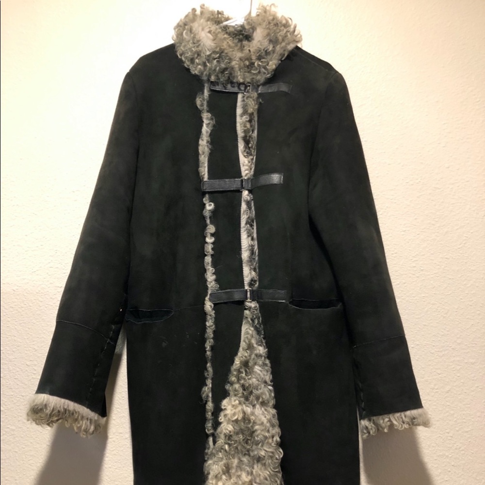 Vintage Toscana Lamb Shearling Coat